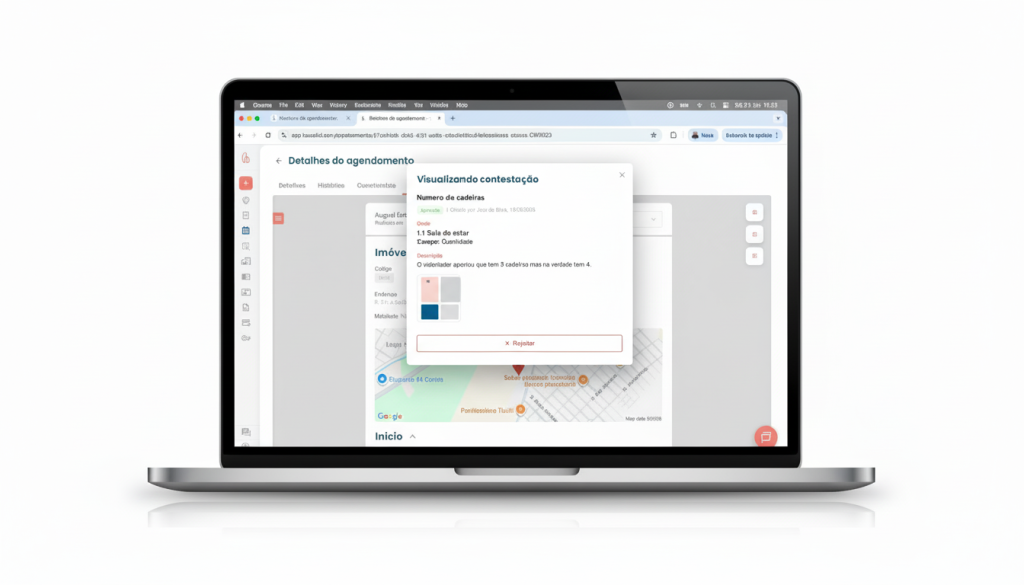Contestação direto no relatório